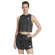 Adidas Γυναικεία αμάνικη μπλούζα Train-Essentials Allover Print Workout Tank Top